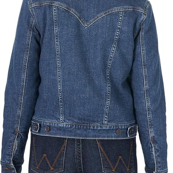 Wrangler Sherpa Denim jacket - Size XL - Picture 5 of 8